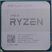 CPU AMD Ryzen 5 5500     (100-000000457)  3.6 GHz/6core/3+16Mb/ Socket AM4