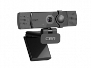 CBR CW 872FHD Black, Веб-камера с матрицей 5 МП, разрешение видео 1920х1080, USB 2.0, встроенный микрофон с шумоподавле