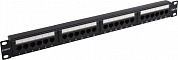 Patch Panel 19" 1U UTP 24 port кат.6 Exegate <EX281080RUS> разъём KRONE&110 (dual IDC)