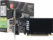 2Gb <PCI-E> DDR3 MSI GT710 2GD3H LP (RTL) D-Sub+DVI+HDMI <GeForce GT710>