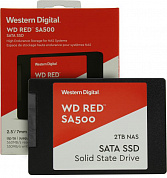 SSD 2 Tb SATA 6Gb/s WD Red SA500 <WDS200T1R0A> 2.5" 3D TLC