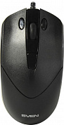 SVEN Optical Mouse <RX-100 Black> (RTL) USB 6btn+Roll