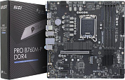 MSI PRO B760M-P DDR4 (RTL) LGA1700 <B760> PCI-E Dsub+HDMI+DP GbLAN SATA MicroATX 4DDR4