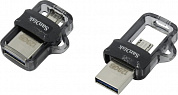 SanDisk Ultra Dual Drive m3.0 <SDDD3-128G-G46> USB3.0/USB micro-B OTG Flash Drive 128Gb (RTL