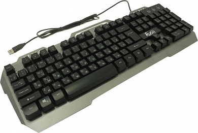 Клавиатура Smartbuy RUSH <SBK-354GU-K> <USB> 104КЛ, подсветка клавиш