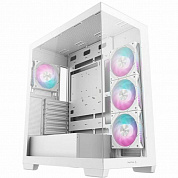 Miditower Deepcool CG580 4F WH <R-CG580-WHADA4-G-1> White ATX  без БП, с окном