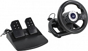 Руль SVEN GC-W500 <Black> (рулевое колесо, педали, 10кн., USB)