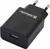 Defender EPA-10 Black <83572> Зарядное устройство USB (Вых. DC5V, 10.5W, USB)
