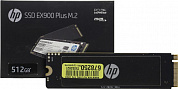 SSD 512 Gb M.2 2280 M HP EX900 Plus <35M33AA> 3D TLC