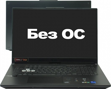 ASUS TUF Gaming F17 FX707ZC4 <90NR0GX1-M000K0> i5 12500H/16/512SSD/WiFi/BT/noOS/17.3"