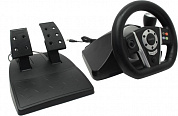 Руль Dialog GW-135VR Gran Tourismo Vibration (Рулевое колесо+педали+рычаг перекл. скоростей, USB)