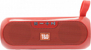 Колонка T&G TG182 Red (2x5W, Bluetooth, microSD, USB, FM, Li-Ion)