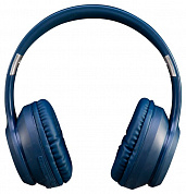 Наушники с микрофоном Hyundai H-HP100 Blue (Bluetooth 5.0) <1466599>