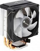 JONSBO <CR-1300EVO Black> Cooler (4пин, 115x/1200/1700/AM4/AM5,28.2дБ, 800-2000об/мин, Al+тепл.труб)