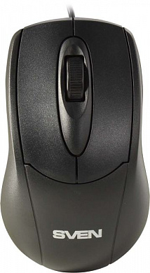 SVEN Optical Mouse <RX-110 USB Black> (RTL) USB 3btn+Roll