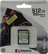 Kingston <SDS2/512GB> SDXC Memory Card 512Gb UHS U3 V30