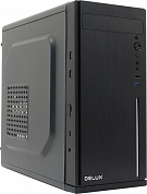 Minitower DELUX G504 Black MicroATX без БП