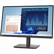 ЖК монитор LENOVO T27P-30/27" Cенсорный экран нет/IPS/3840 х 2160 16:9/350/1300:1/черный/10.4 кг 63A9GAT1EU
