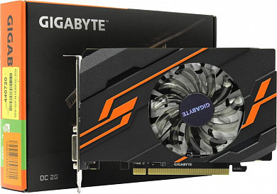 2Gb <PCI-E> GDDR5 GIGABYTE GV-N1030OC-2GI (RTL) DVI+HDMI <GeForce GT1030>