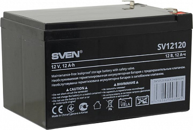 Аккумулятор SVEN SV12-12/SV12120 (12V,12Ah) для UPS