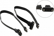 Orient <C088E> Планка портов в корпус USB 3.1 Gen 2 (2 Port USB-E -> USB-C)