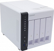 QNAP NAS Server <D4 rev.C> (4x3.5"/2.5"HotSwap HDD SATA,RAID0/1/5/6/10,2xGbLAN,3xUSB3.0)