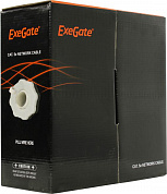 Кабель телефонный 4 провода  Exegate <EX256751RUS> <бухта 100м >