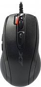 A4Tech Game Optical Mouse <X-710BK-Black> (RTL) USB  7btn+Roll
