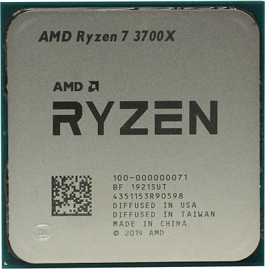 CPU AMD Ryzen 7 3700X     (100-000000071)   3.6 GHz/8core/4+32Mb/65W Socket AM4