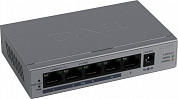 ZYXEL <GS1005HP> Неуправляемый коммутатор PoE (4UTP 1000Mbps PoE + 1UTP 1000Mbps)