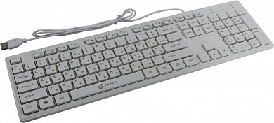 Клавиатура OKLICK 500M White <USB> 104КЛ <1061586>