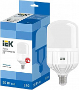 Лампа светодиодная IEK LLE-HP-50-230-65-E40 HP 50Вт 230В 6500К E40