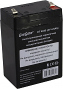 Аккумулятор Exegate DT 4045 (4V, 4.5Ah) для слаботочных систем <EX282943RUS>