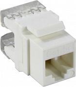 5bites <KJU55-02W-1шт> Модуль Keystone Jack Cat.5e, 110 IDC 180, белый