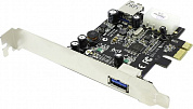 STLab U-720 (RTL) PCI-Ex1, USB3.0, 1 port-ext, 1 port-int