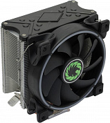 GameMax Gamma 500-Rainbow (4пин,775/1155/AM2/AM4/FM2,26.3дБ,1000-1800об/мин,Al+тепл.трубки)