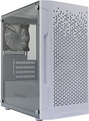Minitower Powercase Mistral Micro Z3W Mesh LED <CMIMZW-L3> MicroATX, без БП