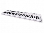MIDI клавиатура [231531] Arturia [KeyLab Essential 61 mk3 White] 61 клавиша, LCD дисплей, 9 энкодеров, 8 пэдов, 9 фейде