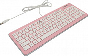 Клавиатура DELUX <K1500 Pink> <USB>