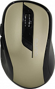 QUMO Wireless Optical Mouse <Office Line Bronze M64> (RTL) USB  3btn+Roll <24361>
