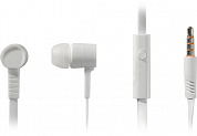 Наушники с микрофоном OKLICK HS-S-220 <White> (шнур 1.1м) <374416>