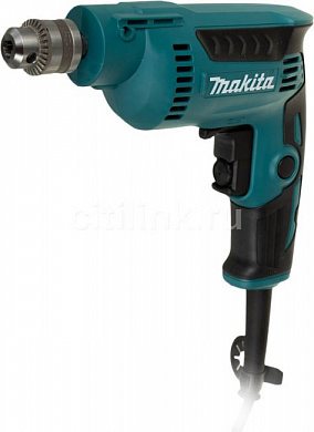 Дрель безударная Makita DP2010 370Вт ключевой реверс