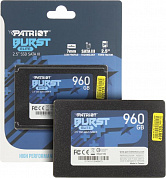 SSD 960 Gb SATA 6Gb/s Patriot Burst Elite <PBE960GS25SSDR> 2.5" 3D QLC