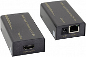 KS-is <KS-430P> HDMI Extender (HDMI 19F-> RJ45 -> HDMI 19F, Cat6, 2xБП, до 60м)