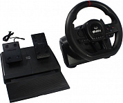 Руль SVEN GC-W650 <Black> (Vibration, рулевое колесо, педали, 21кн, USB/PS3/PS4/Xbox/Andr)