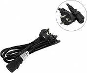 ExeGate <EX264333RUS> Кабель компьютер - розетка 220V 1.2м Европейский стандарт