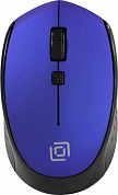 OKLICK Wireless Optical Mouse <488MW> <Black&Blue> (RTL) USB 4btn+Roll <1196569>
