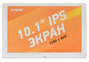 Digital Photo Frame Digma <PF-1043 White> цифр. фоторамка (10.1"LCD,1280x800, SDHC/MMC, USB)