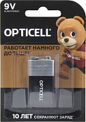 OPTICELL MN1604-1 (6LR61) 9V, щелочной (alkaline), типа "Крона"