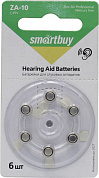 Smartbuy SBZA-A10-6B  (Zinc-Air, 1.45V) <уп. 6 шт>